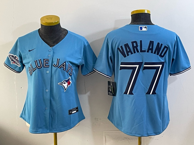 Youth 2026 Toronto Blue Jays #77 Varland Blue Game Nike MLB Jersey 0519002